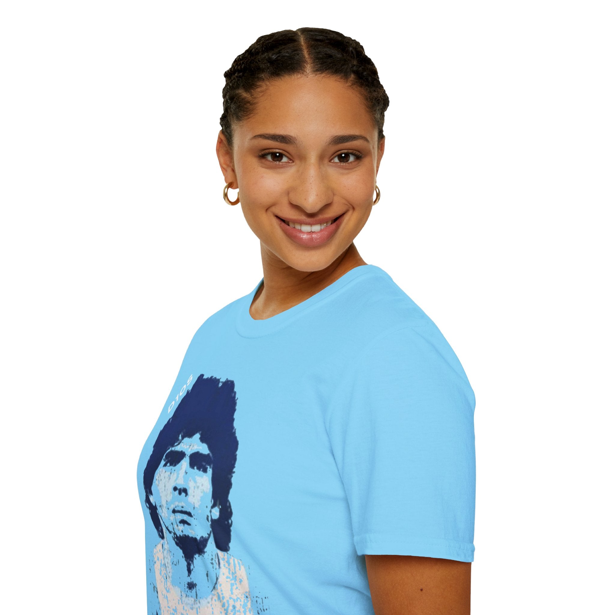 Scally - Diego Maradona Shirt - WC 26 | Retro Argentina Football Tee | Maradona Napoli Inspired T Shirt