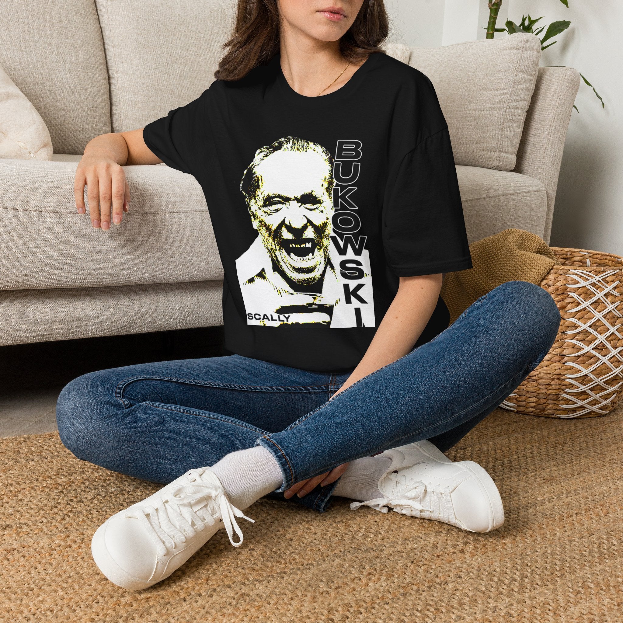 Charles Bukowski T-Shirt | Beat Generation Tee | Literary Streetwear | Soul Inspired Shirt | Scallywag Swag