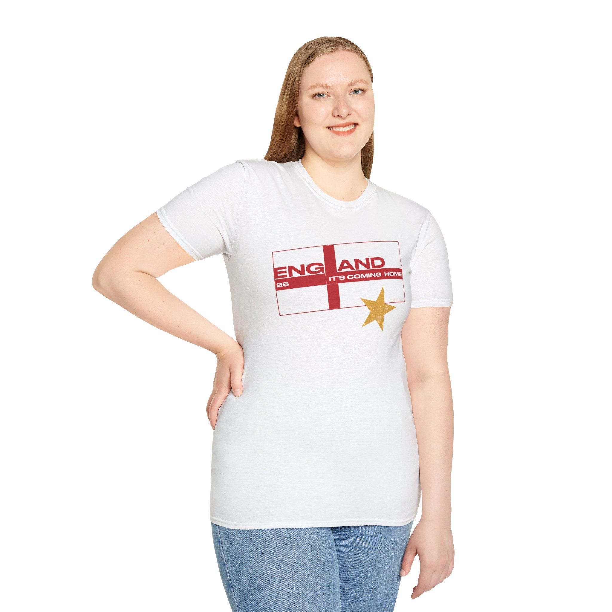 England WC 26 Retro Boys T-Shirt | Scally England Shirt | Three Lions Football Tee | It's Coming Home Shirt | Scallywag Swag
