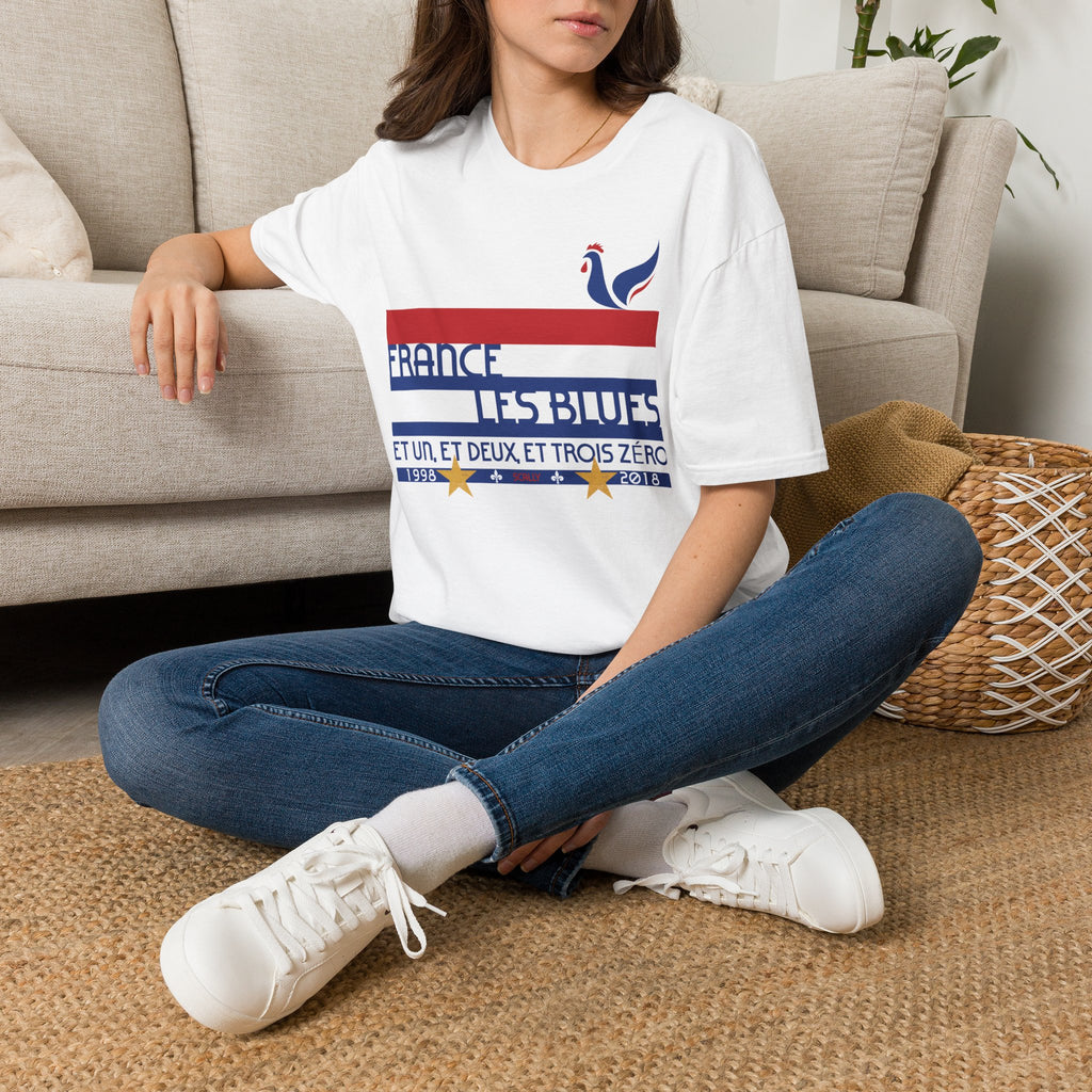 France World Cup 26 Retro T-Shirt | Scally Les Bleus Shirt | France Football Tee | Retro Soccer Shirt | Scallywag Swag