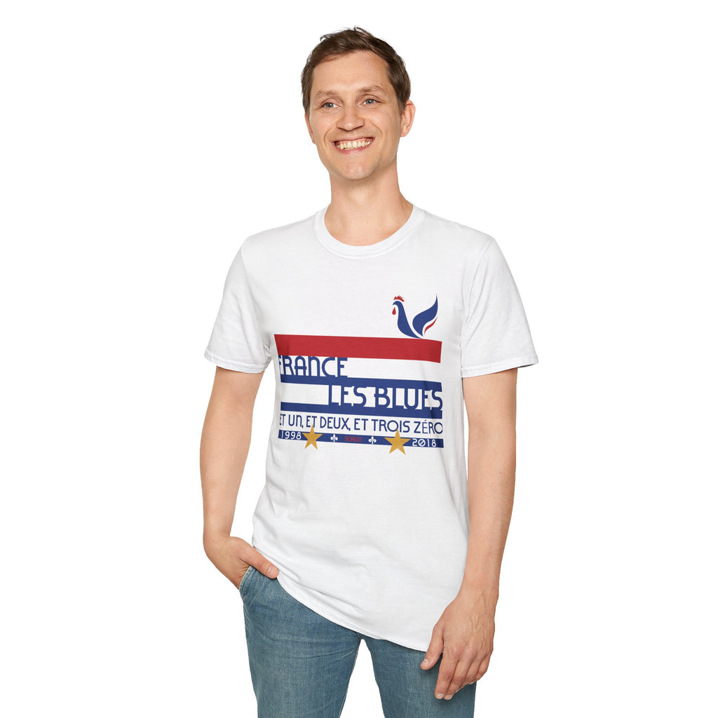 France World Cup 26 Retro T-Shirt | Scally Les Bleus Shirt | France Football Tee | Retro Soccer Shirt | Scallywag Swag