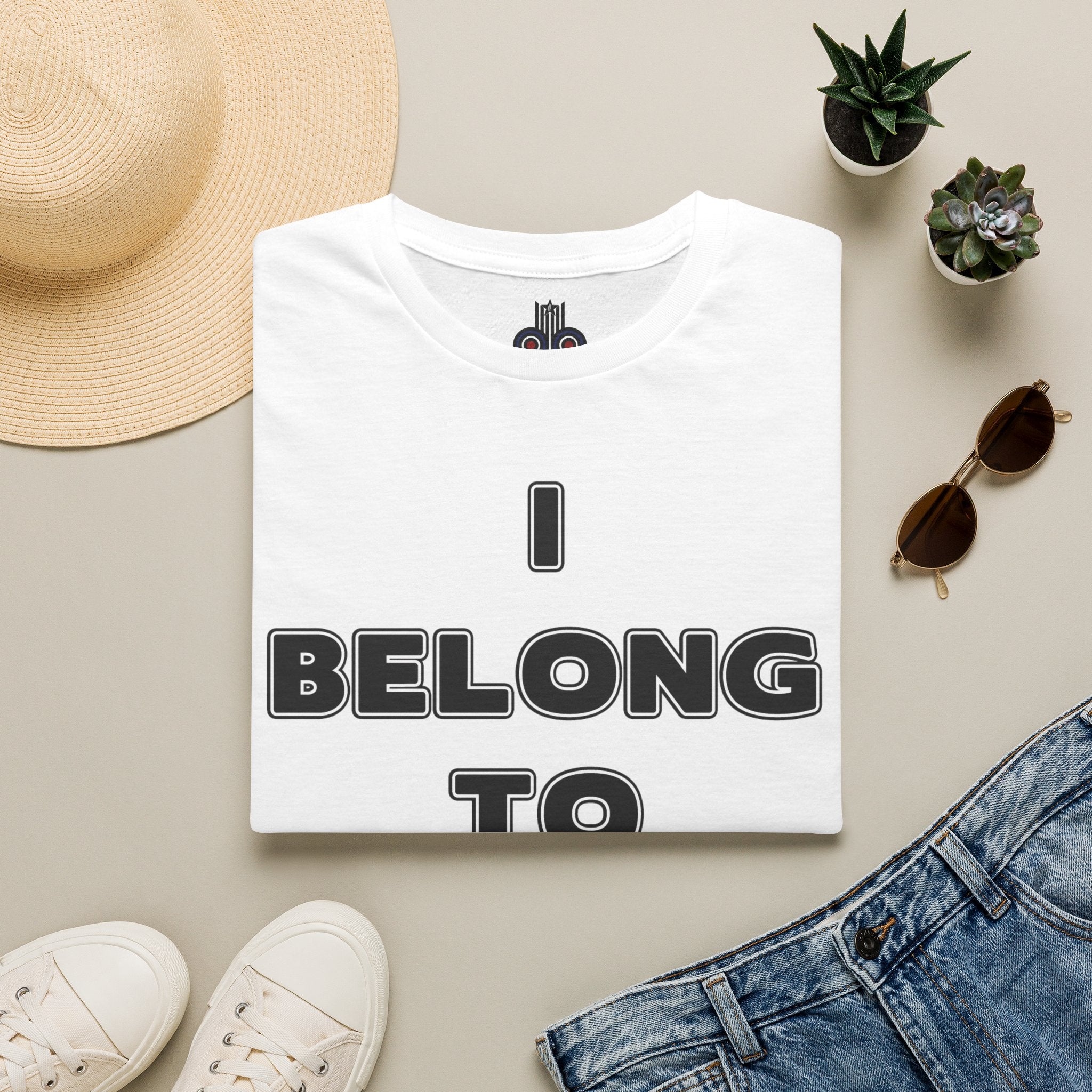 I Belong To Jesus T-Shirt | Christian Faith Tee | Faith-Based Streetwear | Inspirational Jesus Shirt | Scallywag Swag