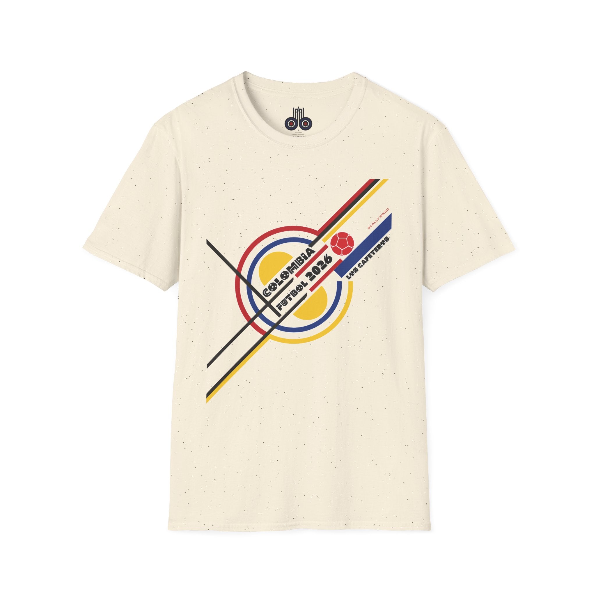Colombia Football World Cup 26 Tee | Colombia Soccer Shirt | Los Cafeteros Fan T-Shirt | Colombia Supporter Apparel | Scallywag Swag
