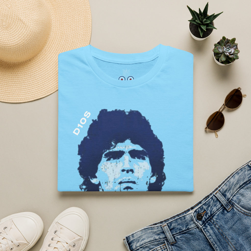 Scally - Diego Maradona Shirt - WC 26 | Retro Argentina Football Tee | Maradona Napoli Inspired T Shirt
