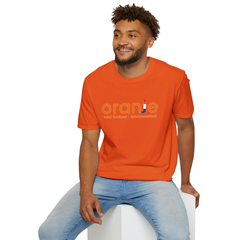 Netherlands Oranje Total Football Shirt | Dutch Soccer Fan Shirt | Total Football Inspired Apparel | Scallywag Swag