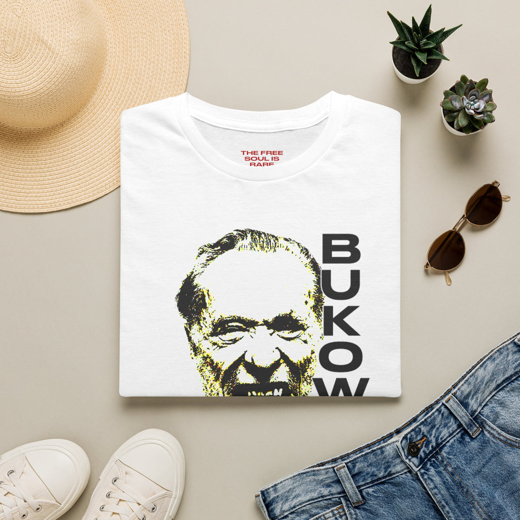 Charles Bukowski T-Shirt | Beat Generation Tee | Literary Streetwear | Soul Inspired Shirt | Scallywag Swag