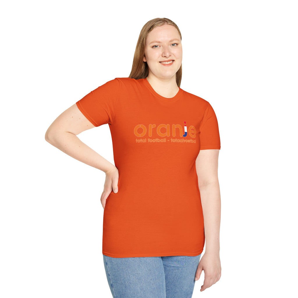 Netherlands Oranje Total Football Shirt | Dutch Soccer Fan Shirt | Total Football Inspired Apparel | Scallywag Swag