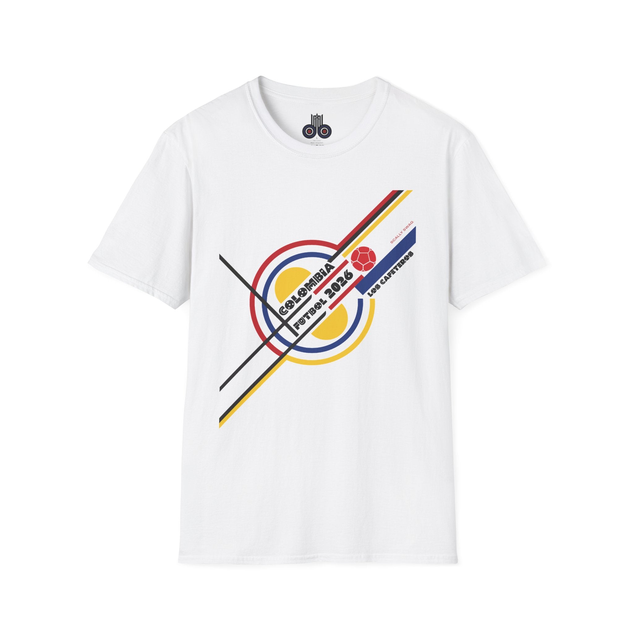Colombia Football World Cup 26 Tee | Colombia Soccer Shirt | Los Cafeteros Fan T-Shirt | Colombia Supporter Apparel | Scallywag Swag