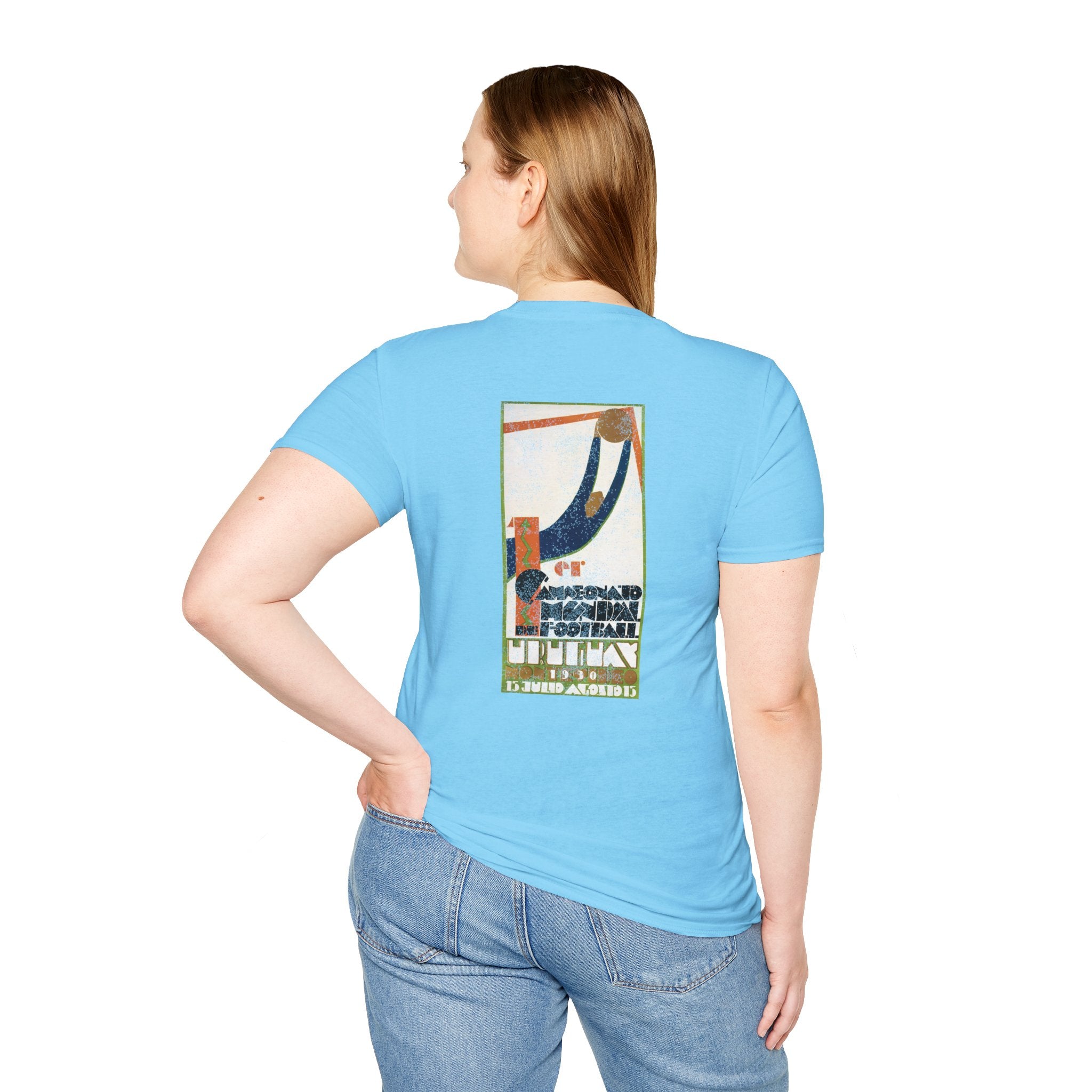 Scally - Uruguay Shirt - WC 26 | Retro Uruguay Football Tee | World Cup Inspired T Shirt