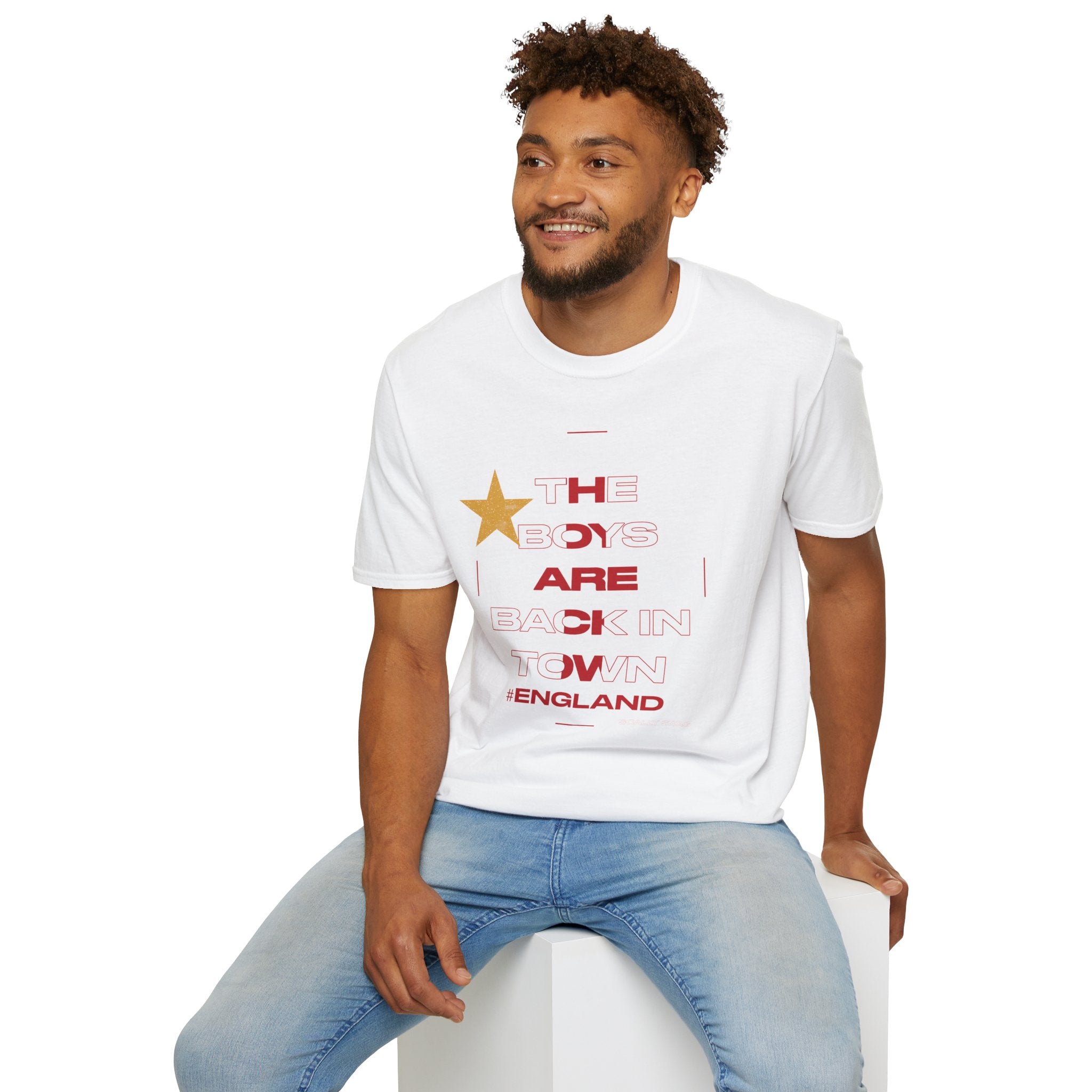 England WC 26 Retro Boys T-Shirt | Scally England Shirt | Three Lions Football Tee | Retro England Soccer Shirt | Scallywag Swag