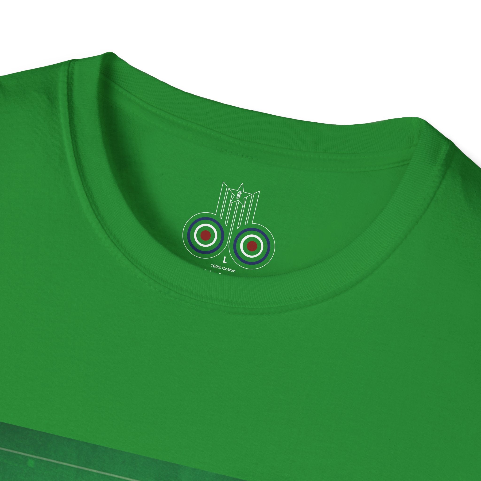 Brazil Flag Soccer Field WC 26 T-Shirt | Brazil Football Tee | Retro Brazil Soccer Fan Shirt | Seleção Inspired Apparel | Scallywag Swag