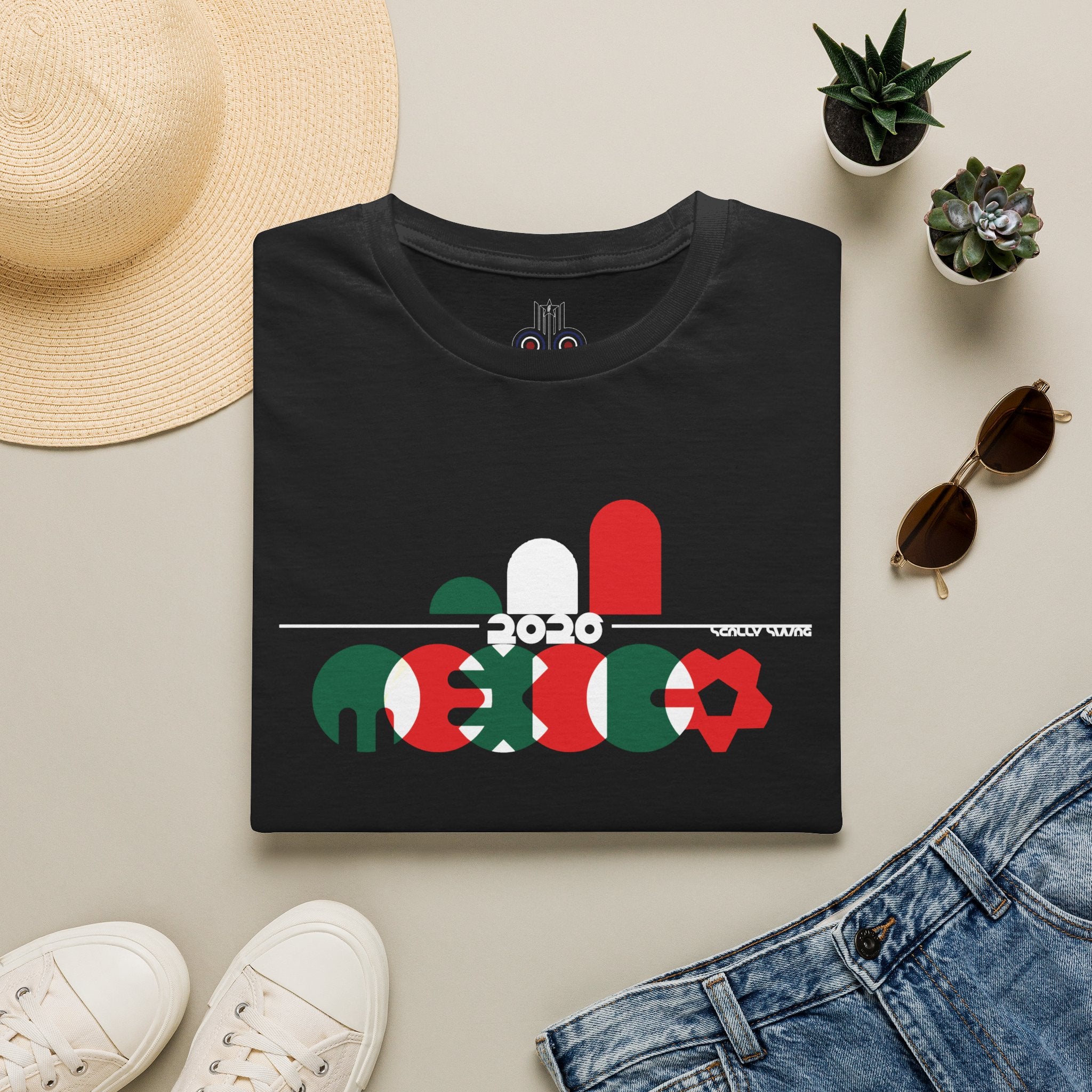 Mexico Football World Cup 26 Tee | Retro Mexico Soccer Shirt | El Tri Fan T-Shirt | Mexico Football Supporter Apparel | Scallywag Swag
