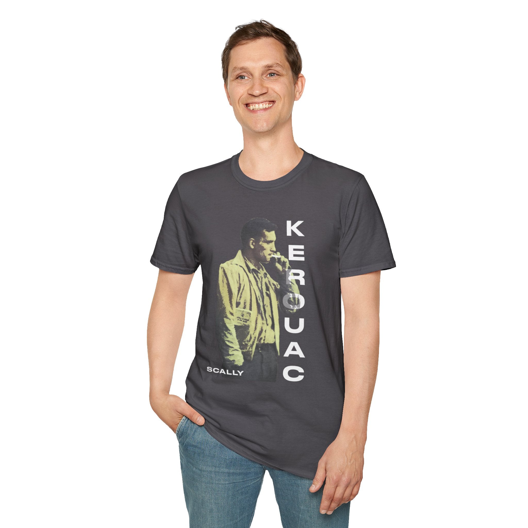Jack Kerouac Life Is Precious T-Shirt | Beat Generation Tee | Literary Streetwear | On The Road Inspired Shirt | Scallywag Swag