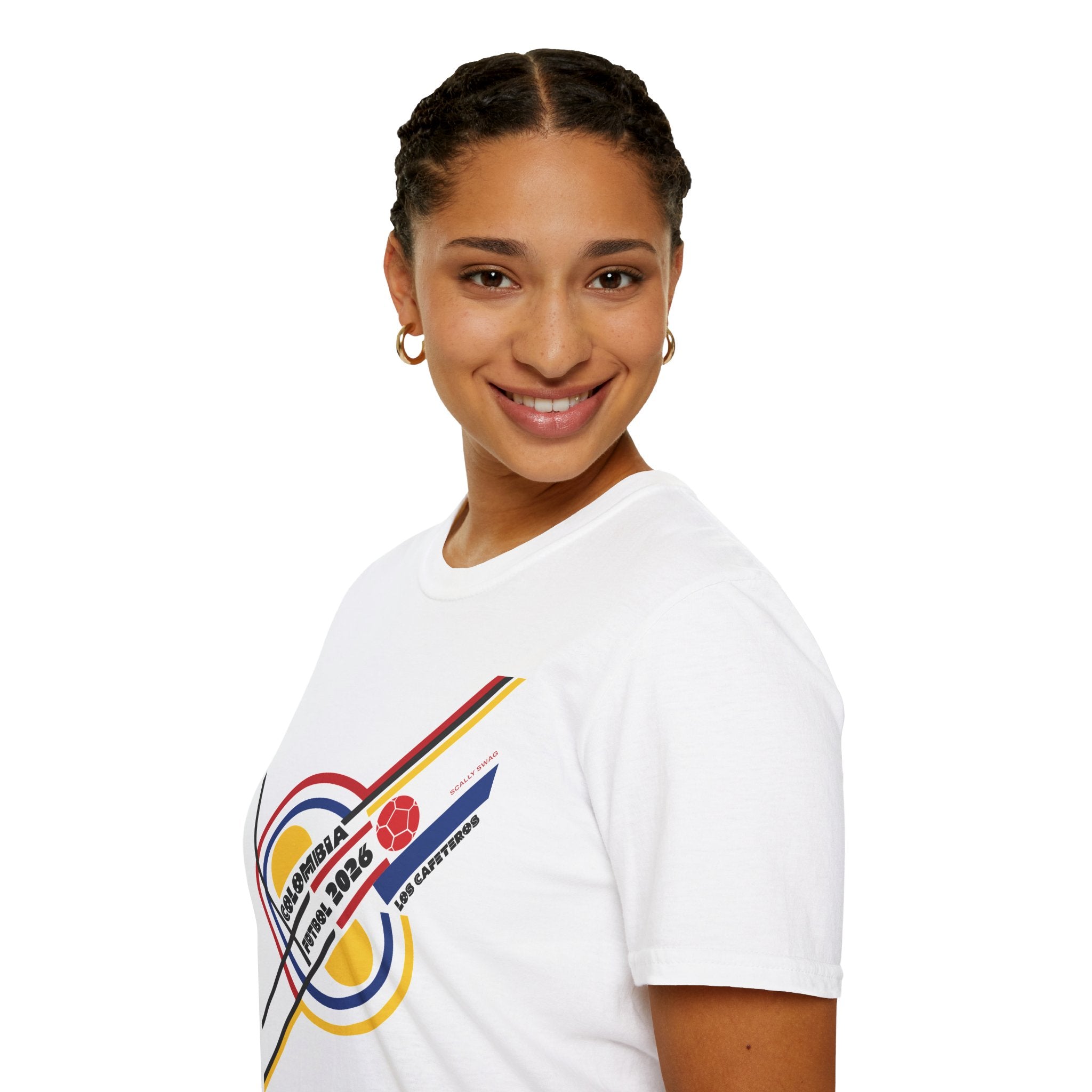 Colombia Football World Cup 26 Tee | Colombia Soccer Shirt | Los Cafeteros Fan T-Shirt | Colombia Supporter Apparel | Scallywag Swag