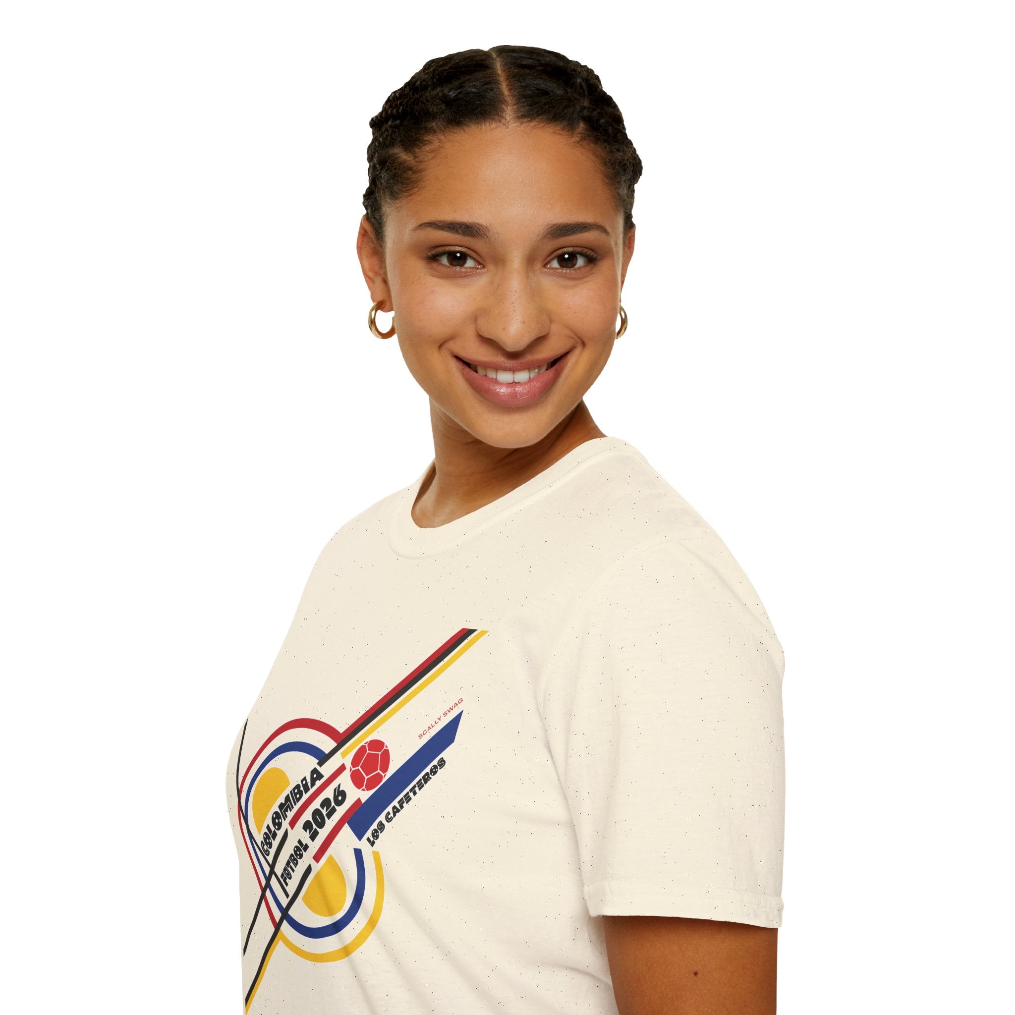 Colombia Football World Cup 26 Tee | Colombia Soccer Shirt | Los Cafeteros Fan T-Shirt | Colombia Supporter Apparel | Scallywag Swag