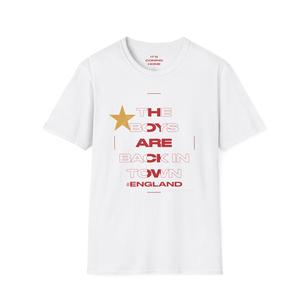 England WC 26 Retro Boys T-Shirt | Scally England Shirt | Three Lions Football Tee | Retro England Soccer Shirt | Scallywag Swag