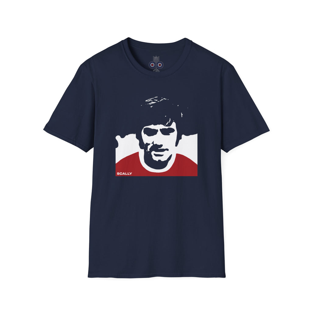 George Best Scally | Football Casual Culture Tee | Retro Man Utd Shirt | Scallywag Swag