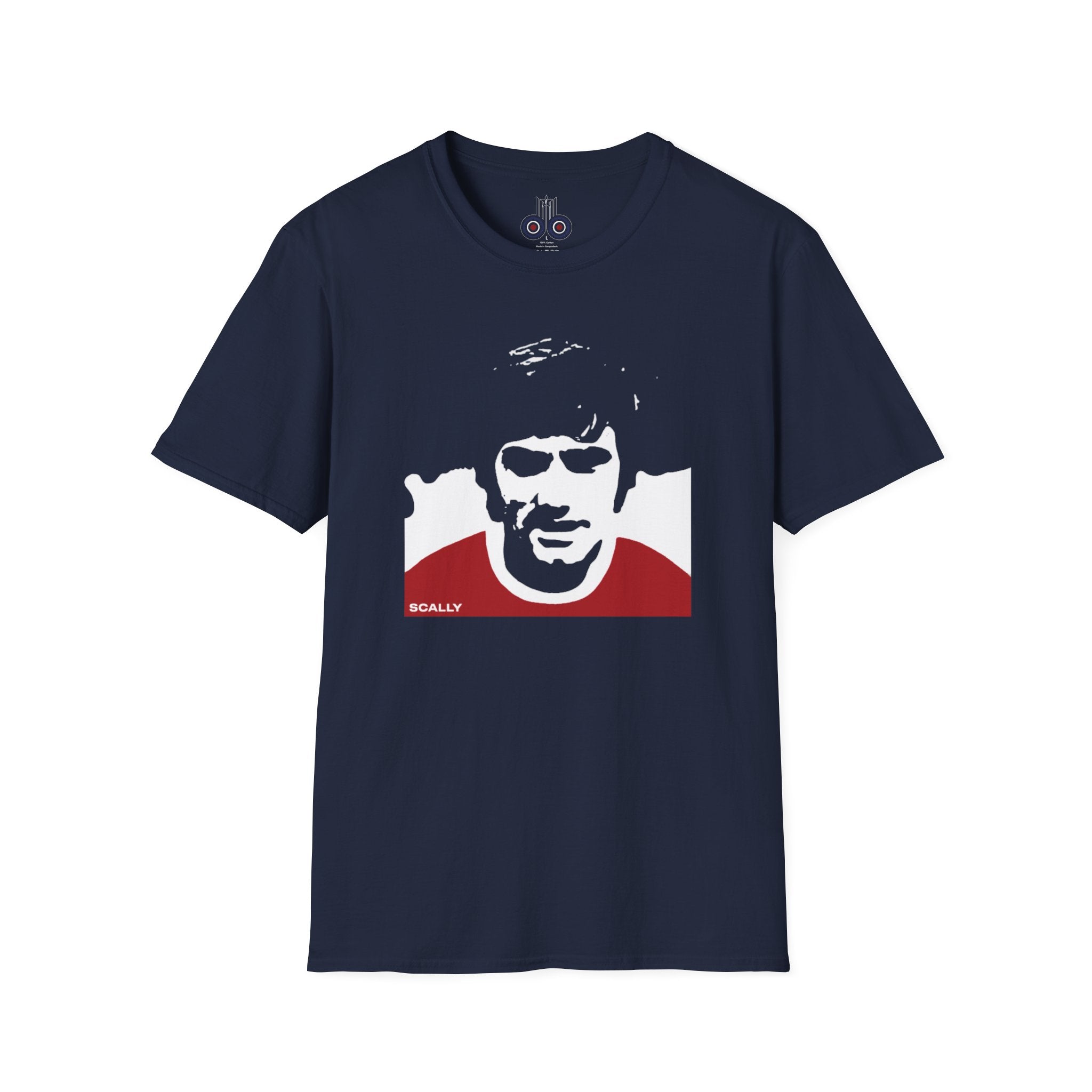 George Best Scally | Football Casual Culture Tee | Retro Man Utd Shirt | Scallywag Swag