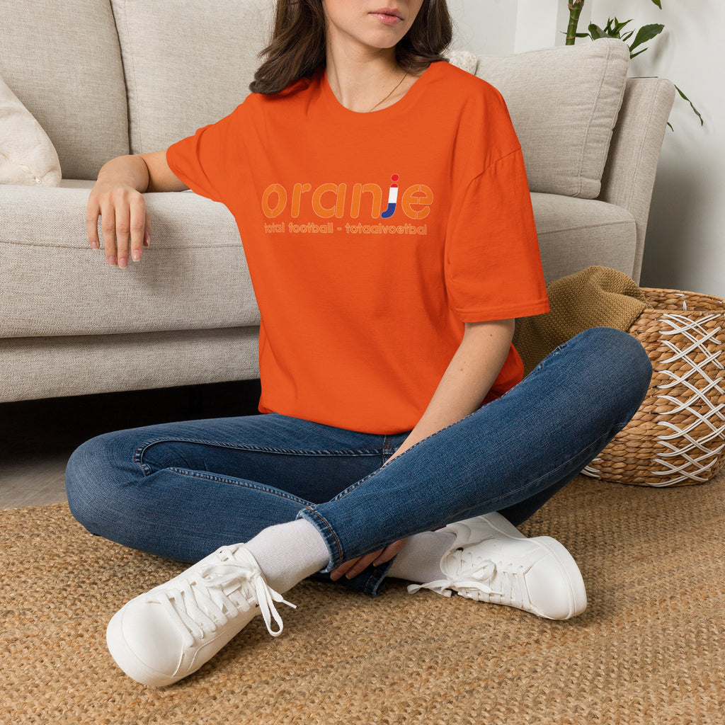 Netherlands Oranje Total Football Shirt | Dutch Soccer Fan Shirt | Total Football Inspired Apparel | Scallywag Swag
