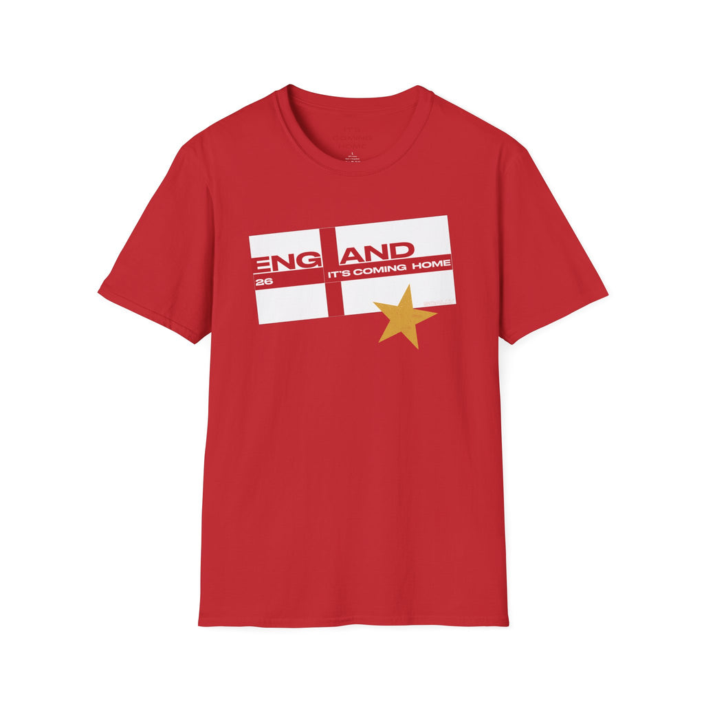 England WC 26 Retro Boys T-Shirt | Scally England Shirt | Three Lions Football Tee | It's Coming Home Shirt | Scallywag Swag