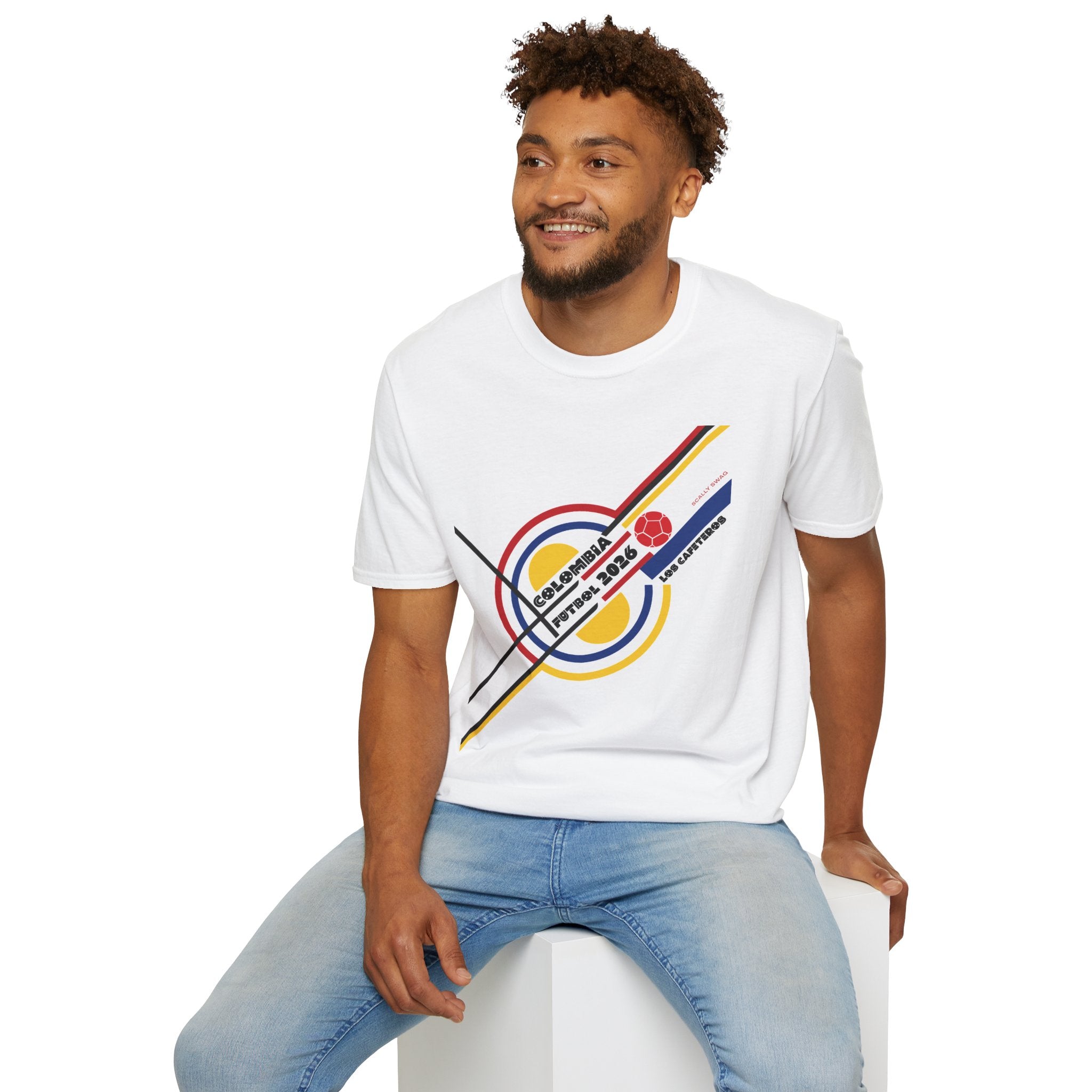 Colombia Football World Cup 26 Tee | Colombia Soccer Shirt | Los Cafeteros Fan T-Shirt | Colombia Supporter Apparel | Scallywag Swag