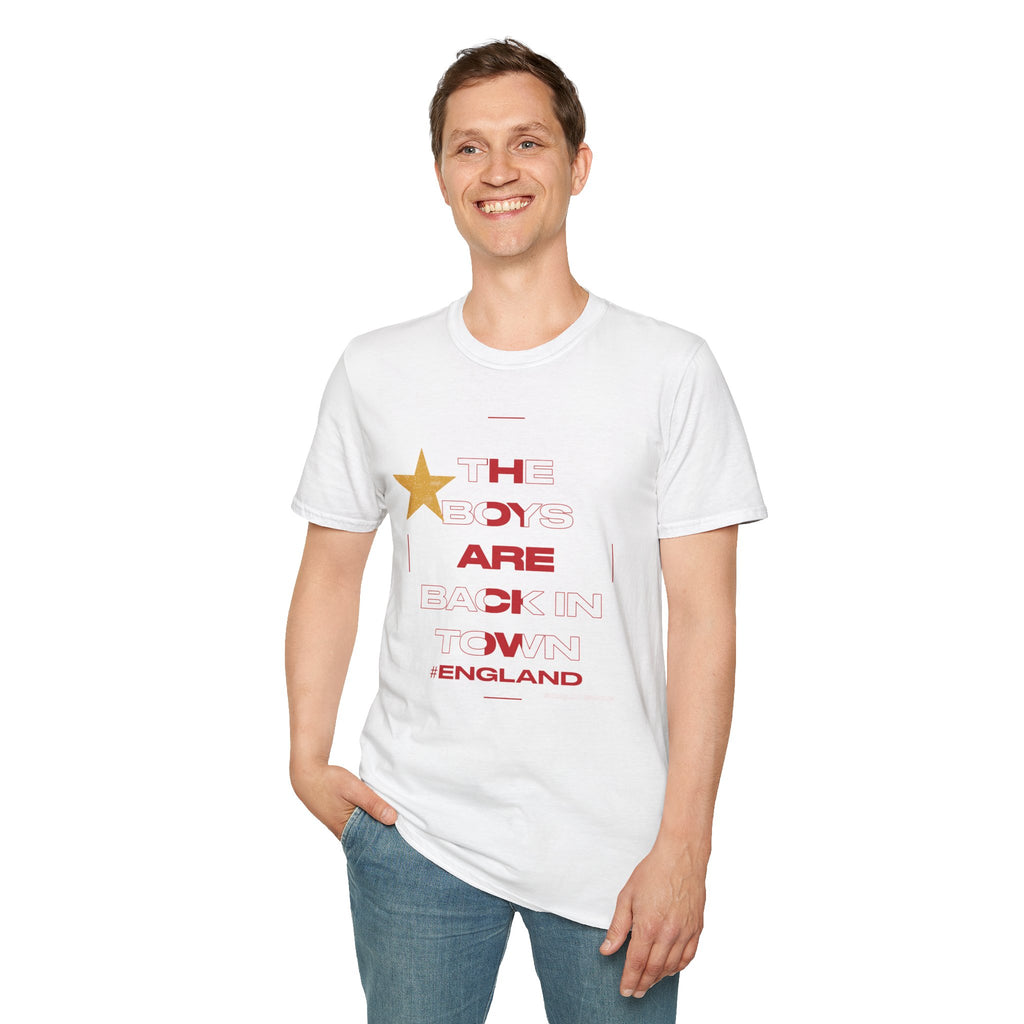 England WC 26 Retro Boys T-Shirt | Scally England Shirt | Three Lions Football Tee | Retro England Soccer Shirt | Scallywag Swag