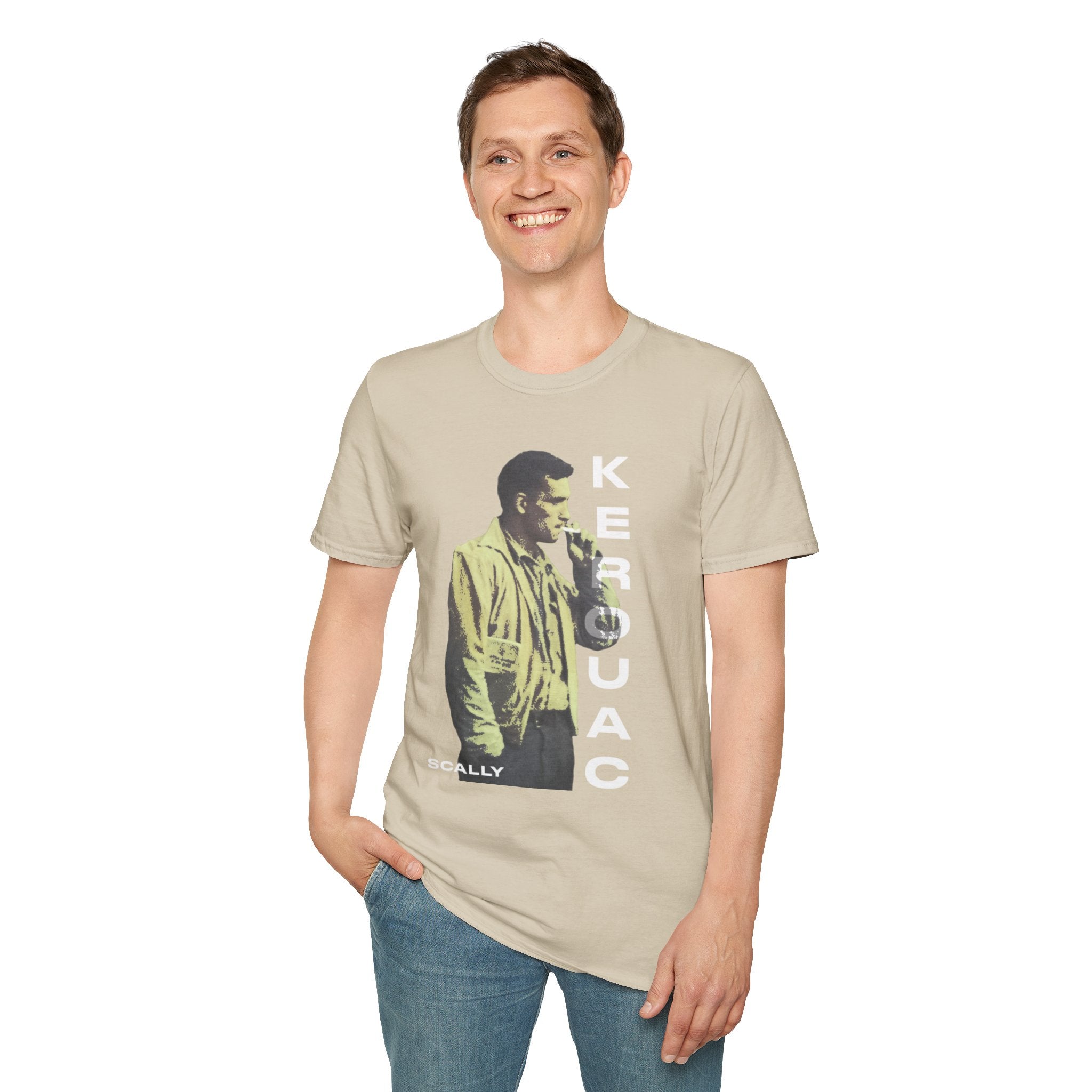 Jack Kerouac Life Is Precious T-Shirt | Beat Generation Tee | Literary Streetwear | On The Road Inspired Shirt | Scallywag Swag
