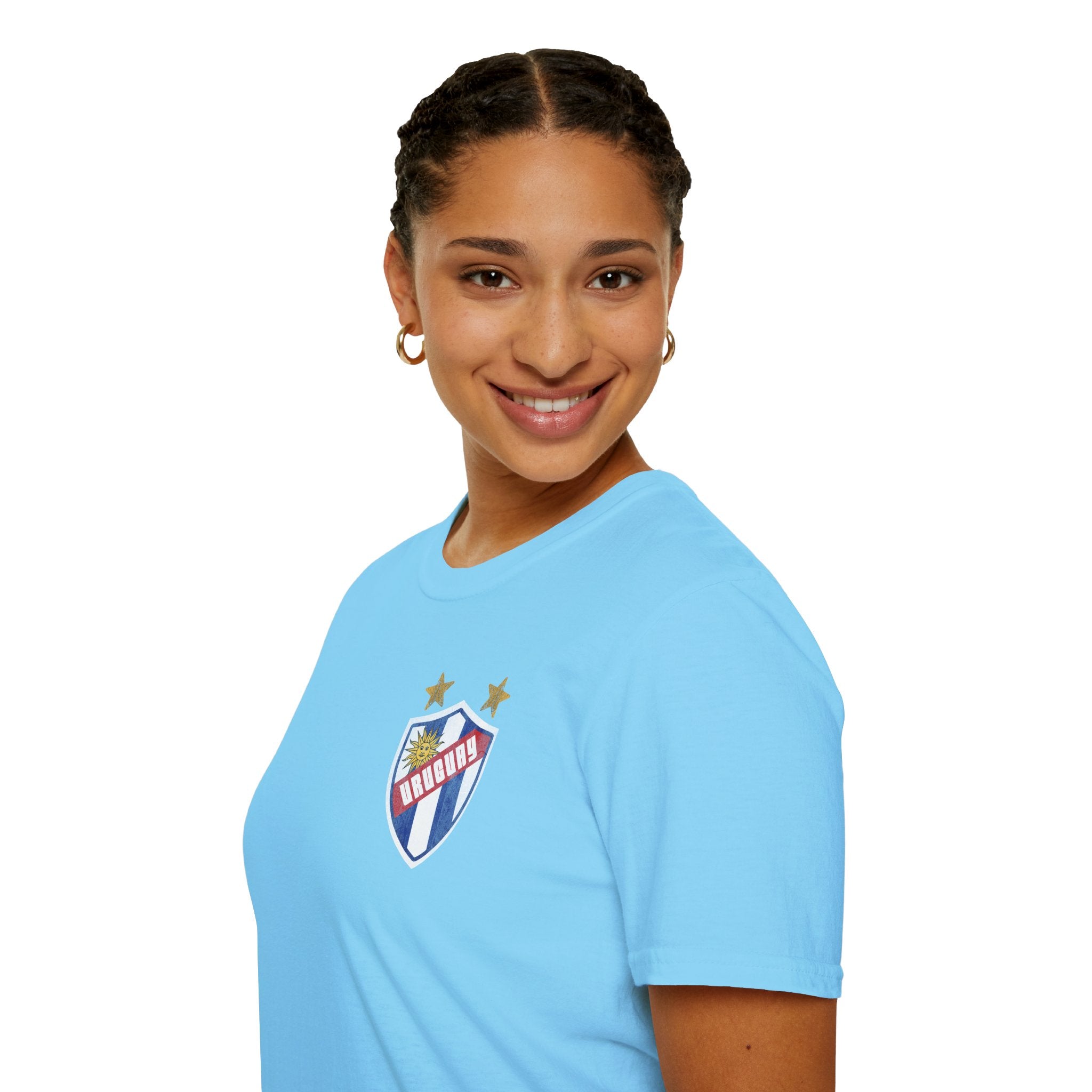 Scally - Uruguay Shirt - WC 26 | Retro Uruguay Football Tee | World Cup Inspired T Shirt