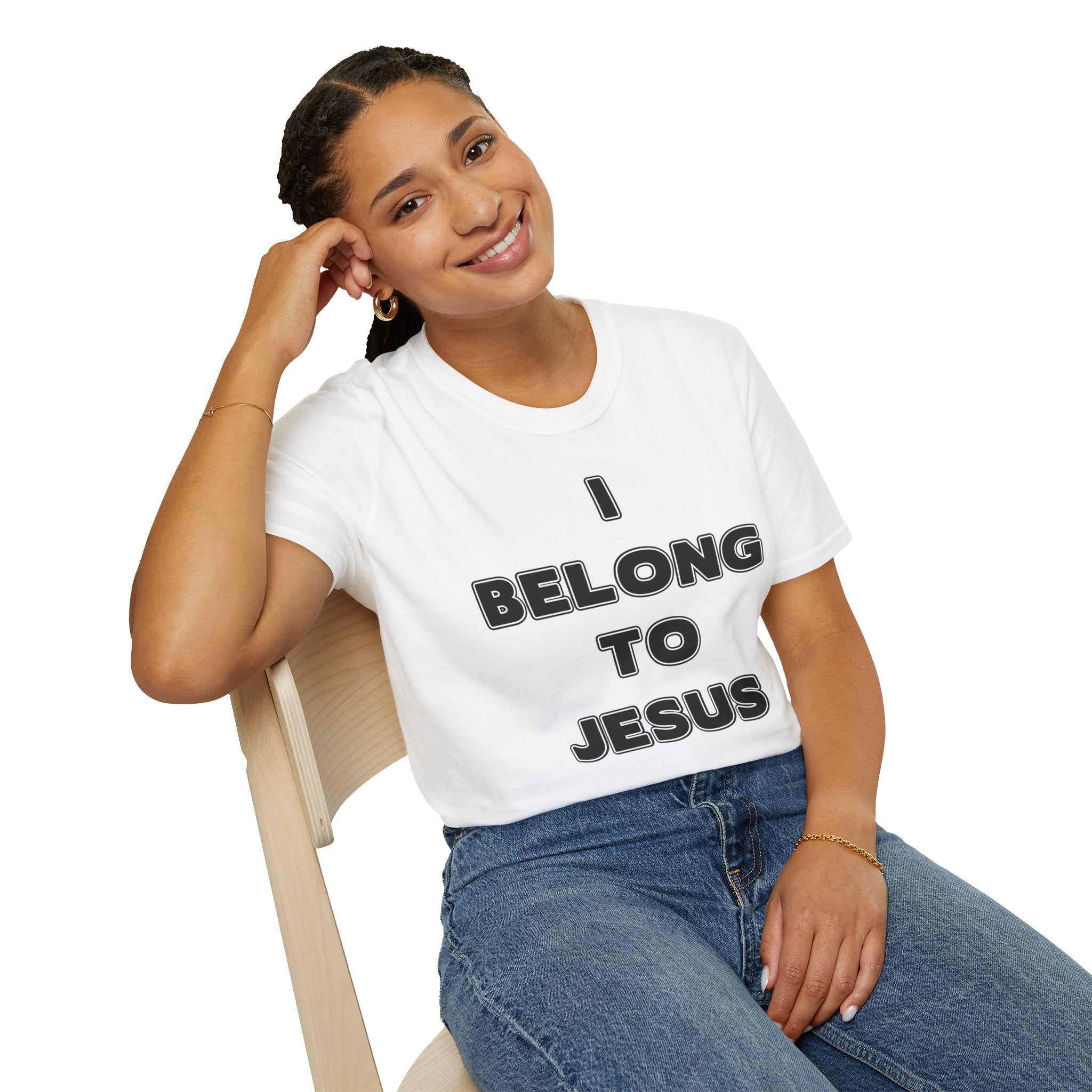 I Belong To Jesus T-Shirt | Christian Faith Tee | Faith-Based Streetwear | Inspirational Jesus Shirt | Scallywag Swag