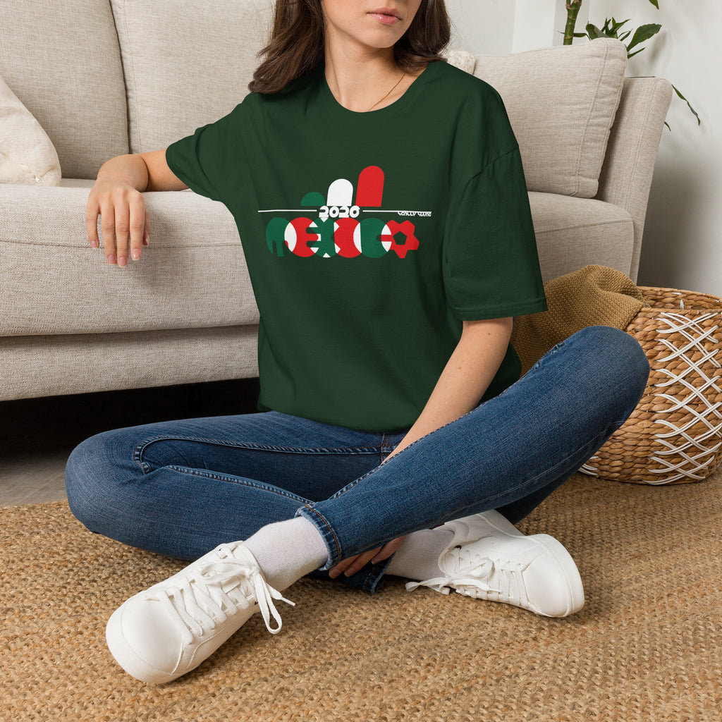 Mexico Football World Cup 26 Tee | Retro Mexico Soccer Shirt | El Tri Fan T-Shirt | Mexico Football Supporter Apparel | Scallywag Swag