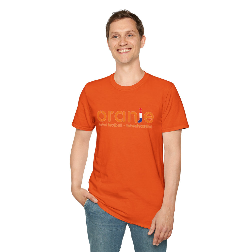 Netherlands Oranje Total Football Shirt | Dutch Soccer Fan Shirt | Total Football Inspired Apparel | Scallywag Swag