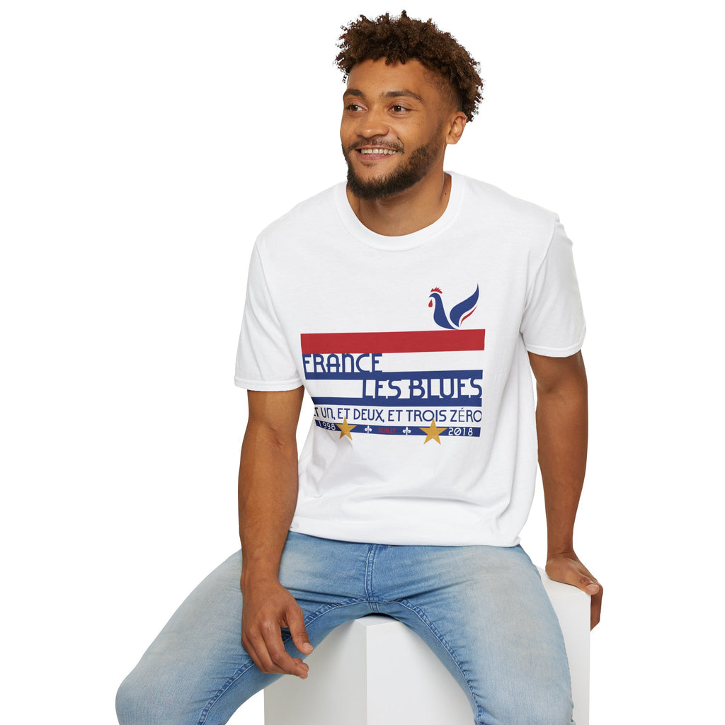 France World Cup 26 Retro T-Shirt | Scally Les Bleus Shirt | France Football Tee | Retro Soccer Shirt | Scallywag Swag