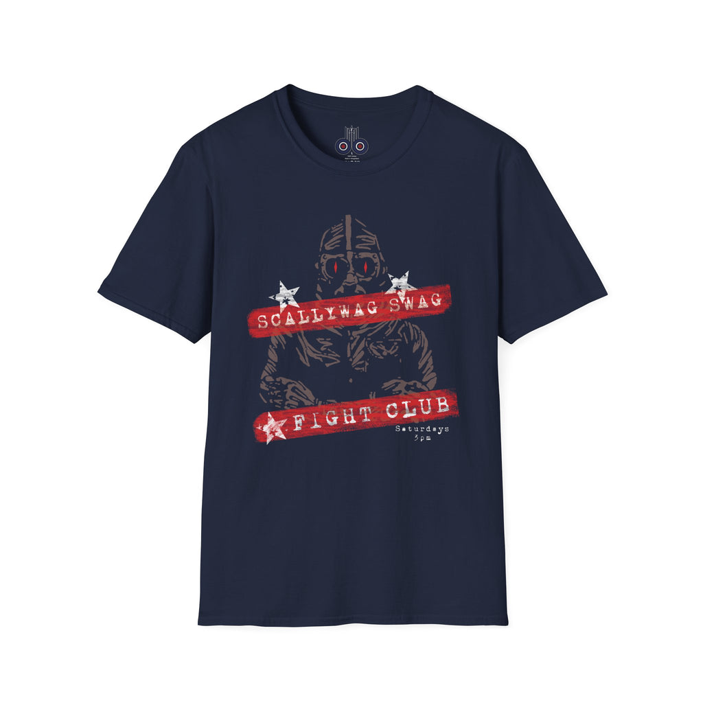 Scallywag Swag Fight Club Saturday 3PM T-Shirt | Football Casual Culture Tee | Retro Matchday Shirt | Scallywag Swag