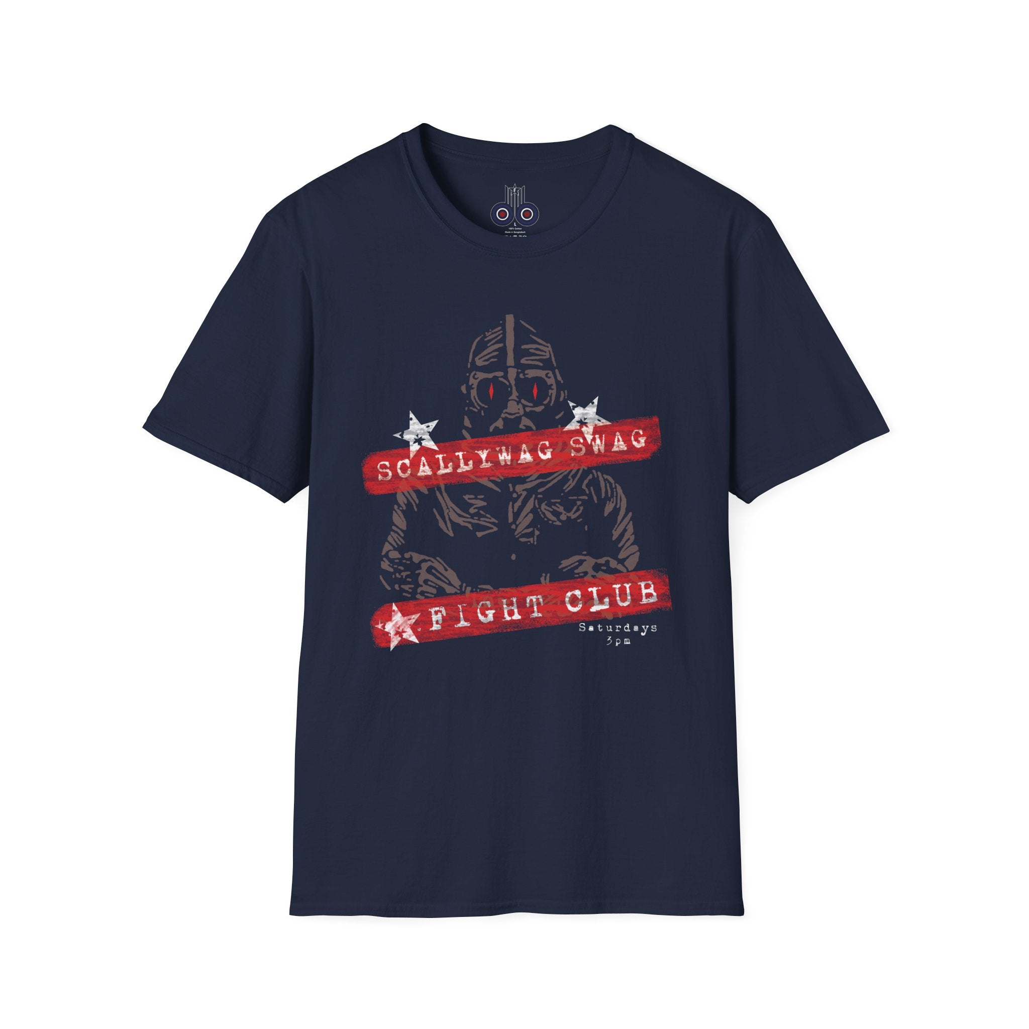 Scallywag Swag Fight Club Saturday 3PM T-Shirt | Football Casual Culture Tee | Retro Matchday Shirt | Scallywag Swag