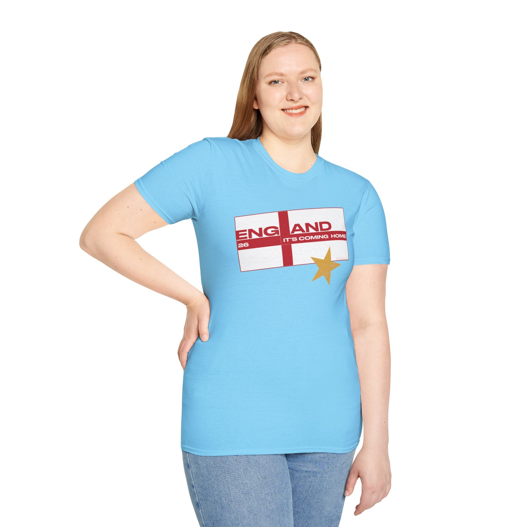England WC 26 Retro Boys T-Shirt | Scally England Shirt | Three Lions Football Tee | It's Coming Home Shirt | Scallywag Swag