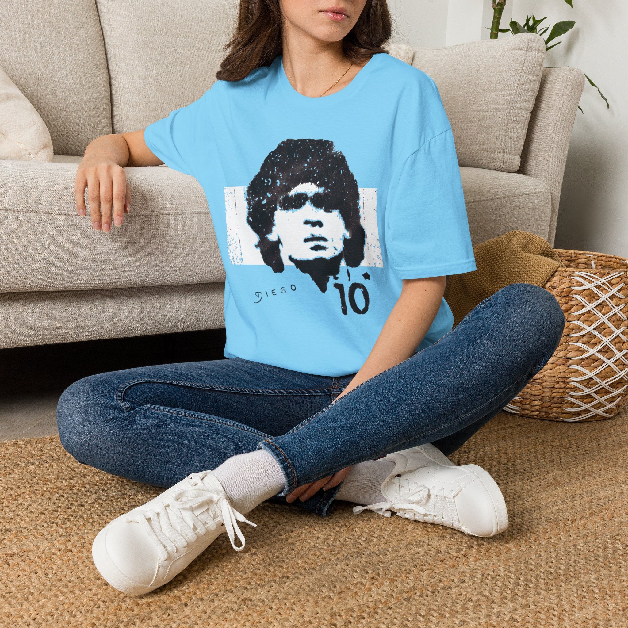 Argentina - Diego Maradona Shirt - WC 26