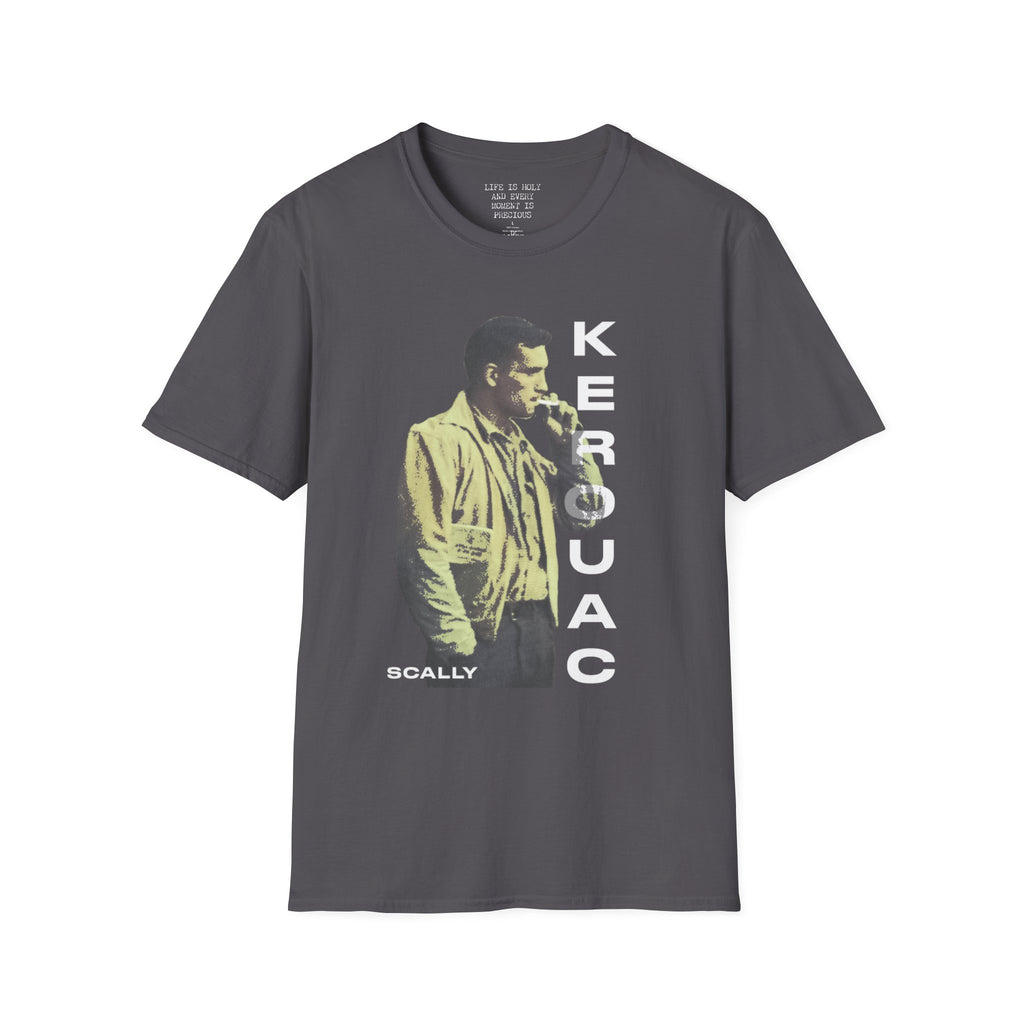 Jack Kerouac Life Is Precious T-Shirt | Beat Generation Tee | Literary Streetwear | On The Road Inspired Shirt | Scallywag Swag