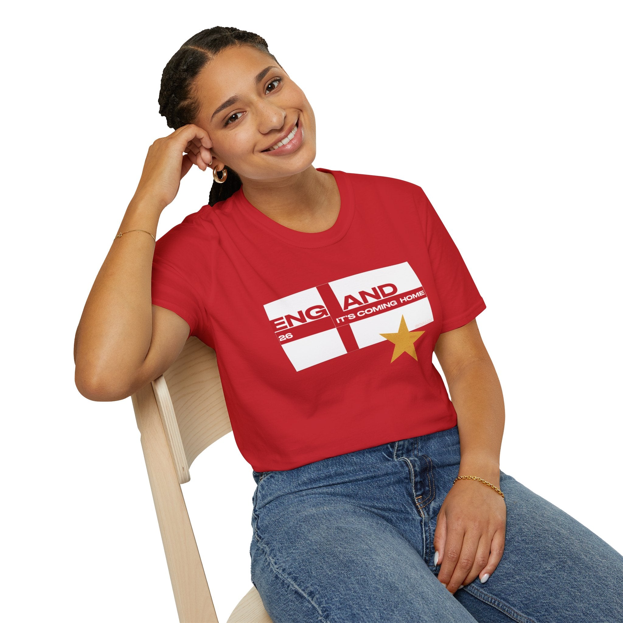 England WC 26 Retro Boys T-Shirt | Scally England Shirt | Three Lions Football Tee | It's Coming Home Shirt | Scallywag Swag
