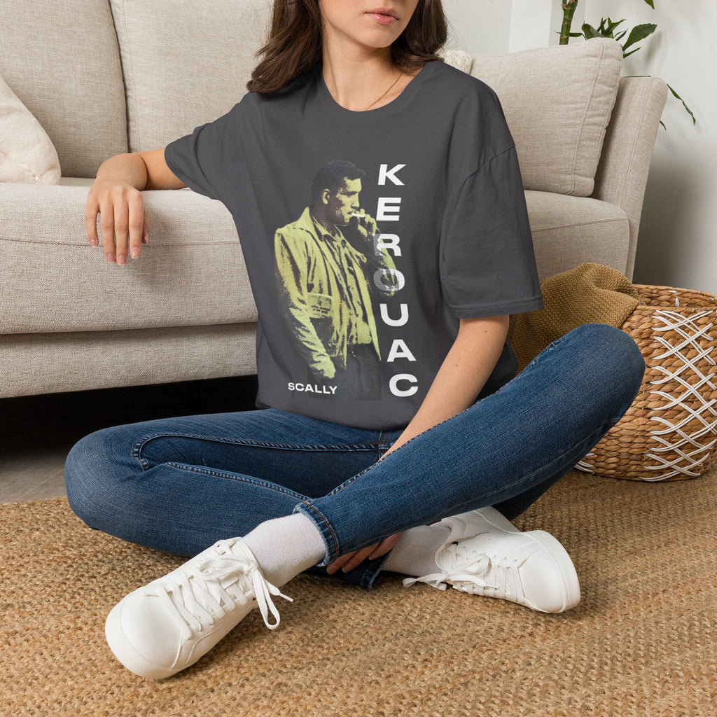 Jack Kerouac Life Is Precious T-Shirt | Beat Generation Tee | Literary Streetwear | On The Road Inspired Shirt | Scallywag Swag