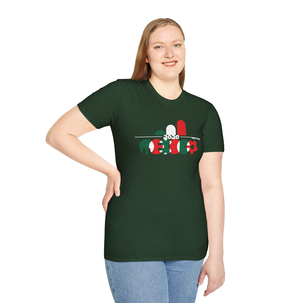 Mexico Football World Cup 26 Tee | Retro Mexico Soccer Shirt | El Tri Fan T-Shirt | Mexico Football Supporter Apparel | Scallywag Swag
