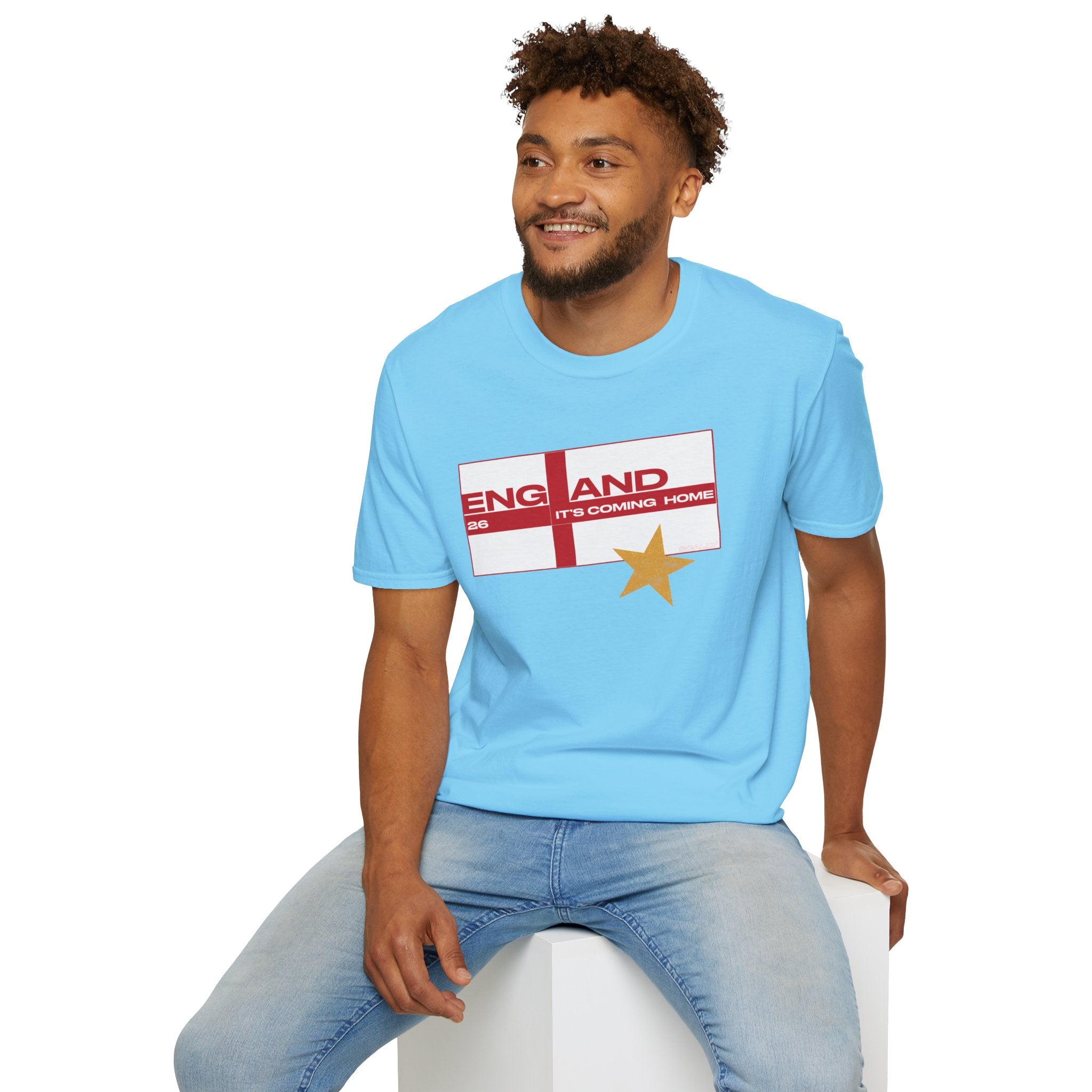 England WC 26 Retro Boys T-Shirt | Scally England Shirt | Three Lions Football Tee | It's Coming Home Shirt | Scallywag Swag