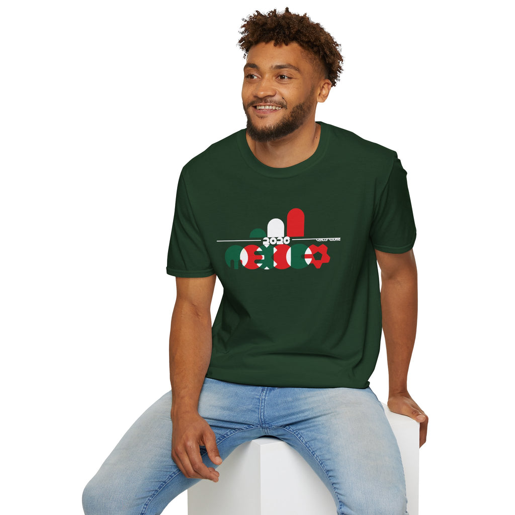Mexico Football World Cup 26 Tee | Retro Mexico Soccer Shirt | El Tri Fan T-Shirt | Mexico Football Supporter Apparel | Scallywag Swag