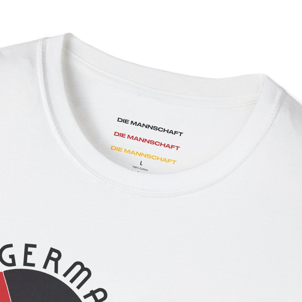 Germany WC 26 Retro T-Shirt | Scally Deutschland Shirt | Die Mannschaft Football Tee | Bauhaus Soccer Shirt | Scallywag Swag
