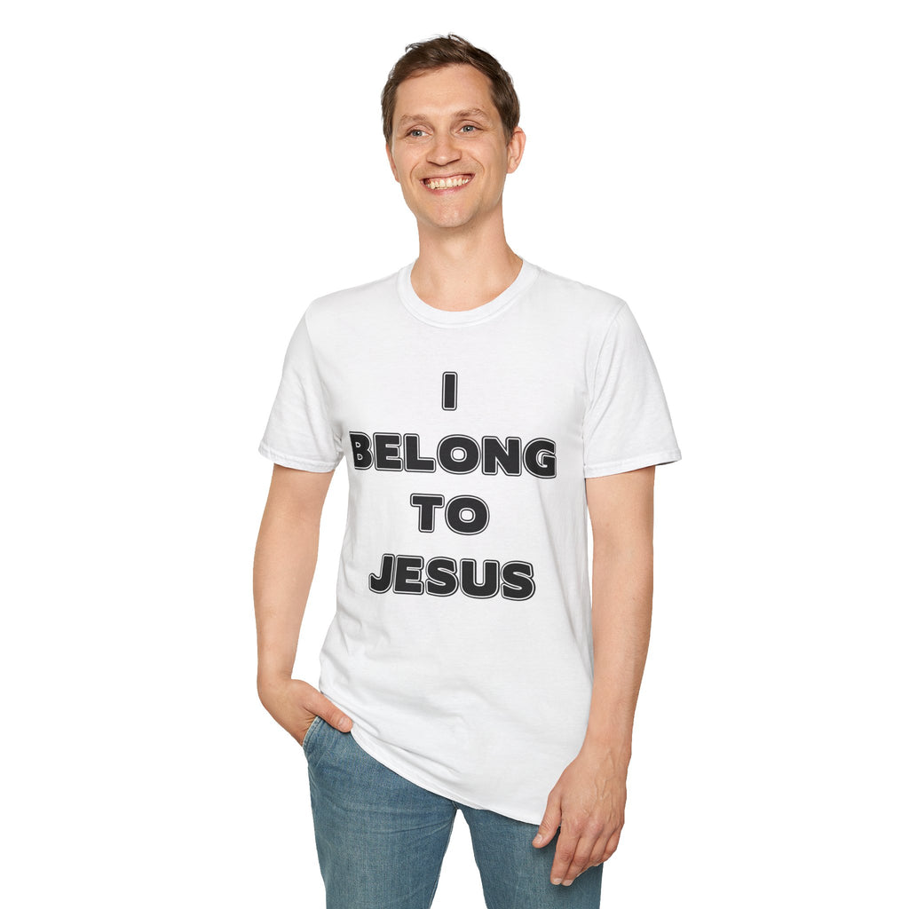 I Belong To Jesus T-Shirt | Christian Faith Tee | Faith-Based Streetwear | Inspirational Jesus Shirt | Scallywag Swag