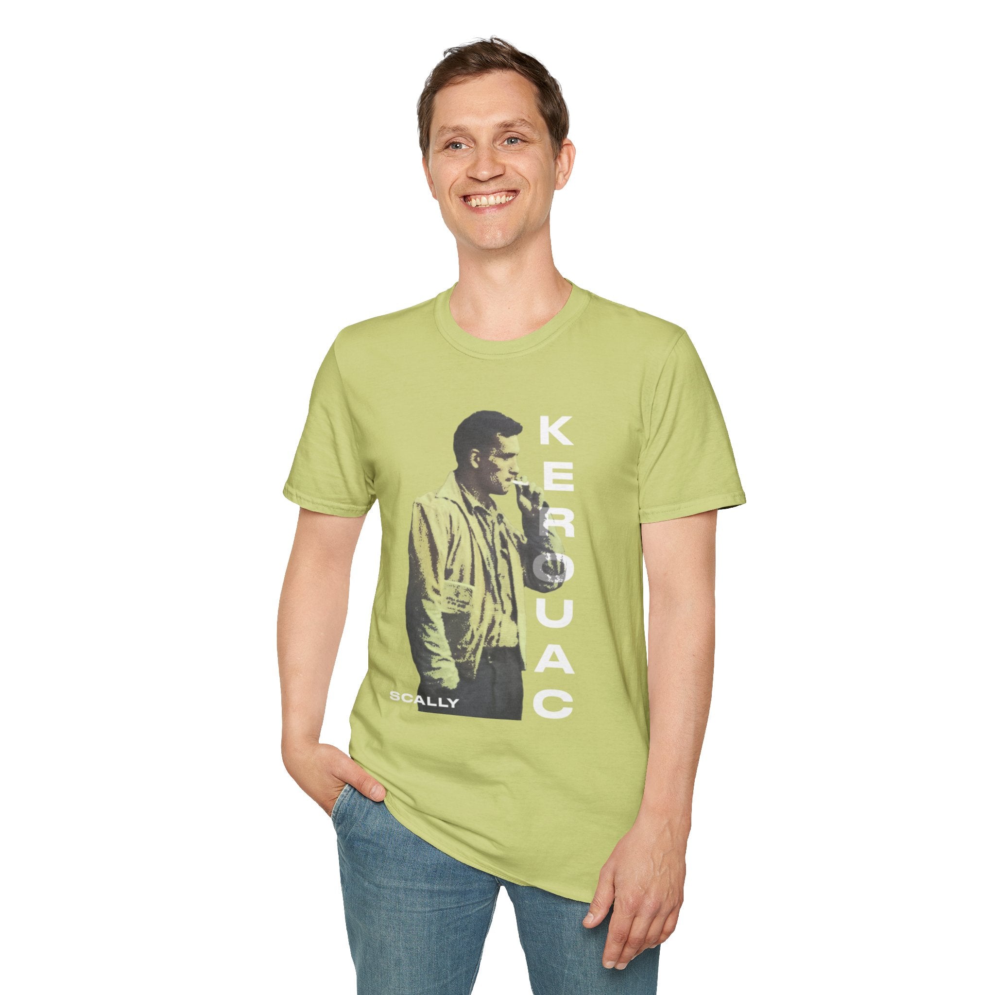 Jack Kerouac Life Is Precious T-Shirt | Beat Generation Tee | Literary Streetwear | On The Road Inspired Shirt | Scallywag Swag