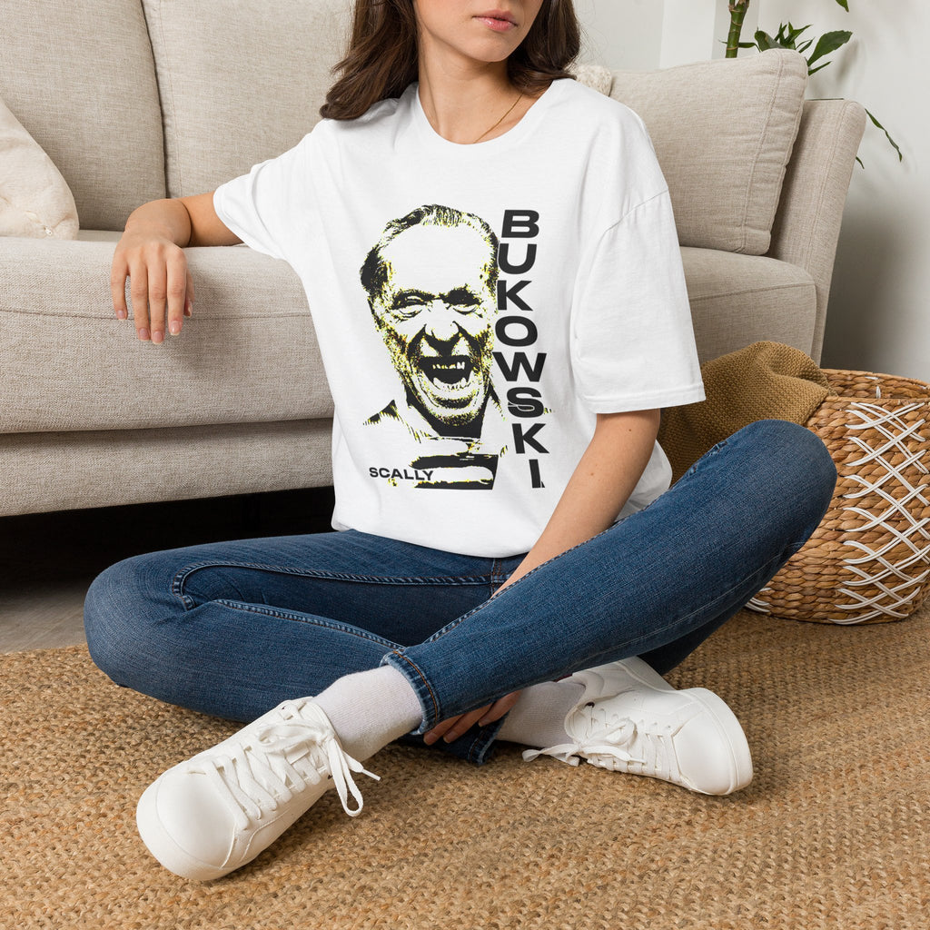 Charles Bukowski T-Shirt | Beat Generation Tee | Literary Streetwear | Soul Inspired Shirt | Scallywag Swag
