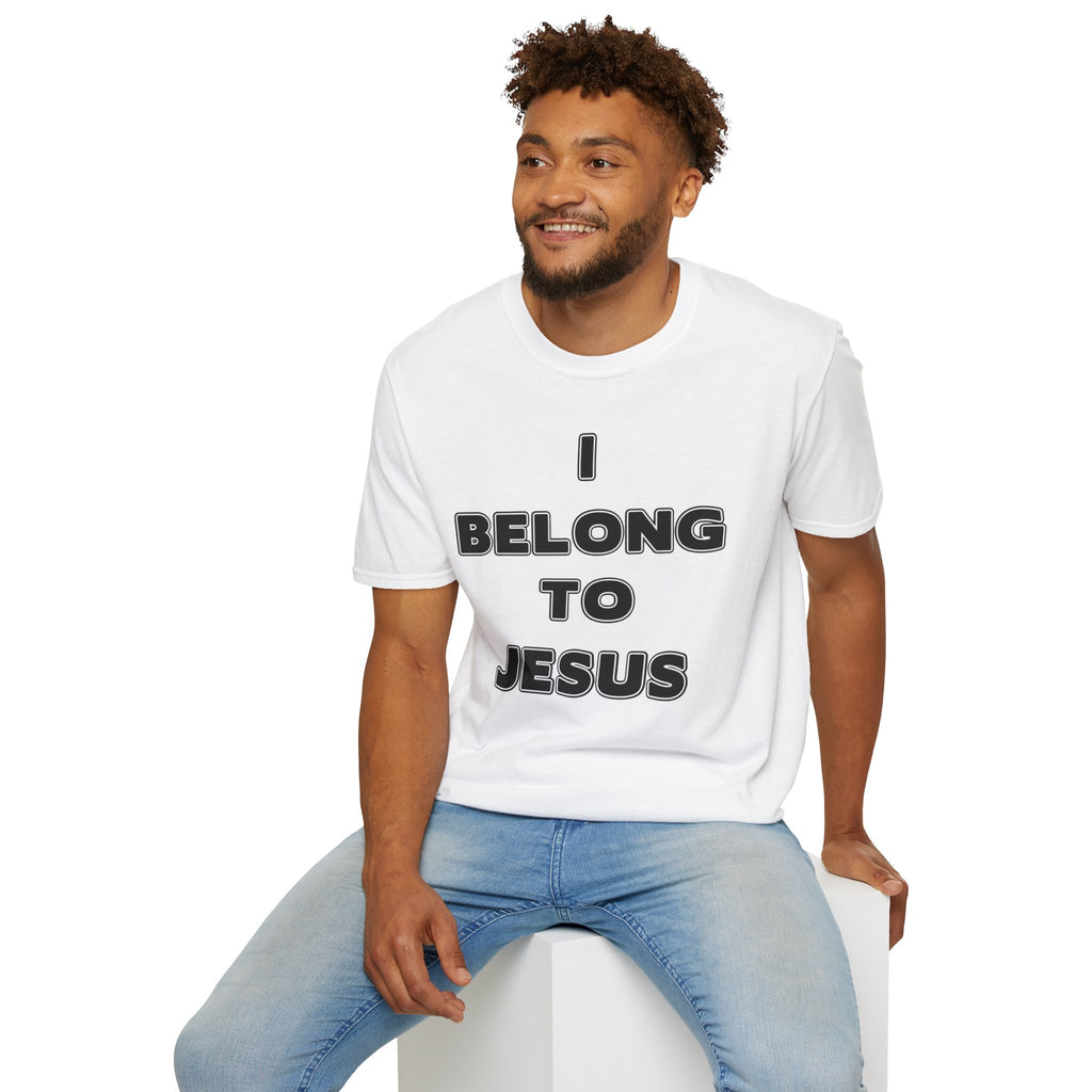 I Belong To Jesus T-Shirt | Christian Faith Tee | Faith-Based Streetwear | Inspirational Jesus Shirt | Scallywag Swag
