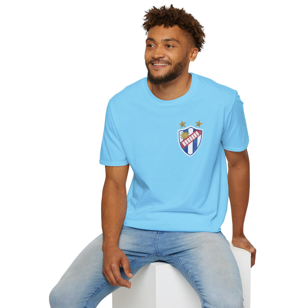 Scally - Uruguay Shirt - WC 26 | Retro Uruguay Football Tee | World Cup Inspired T Shirt