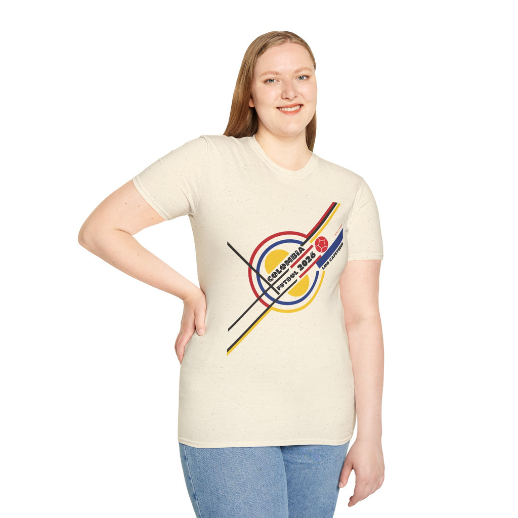 Colombia Football World Cup 26 Tee | Colombia Soccer Shirt | Los Cafeteros Fan T-Shirt | Colombia Supporter Apparel | Scallywag Swag