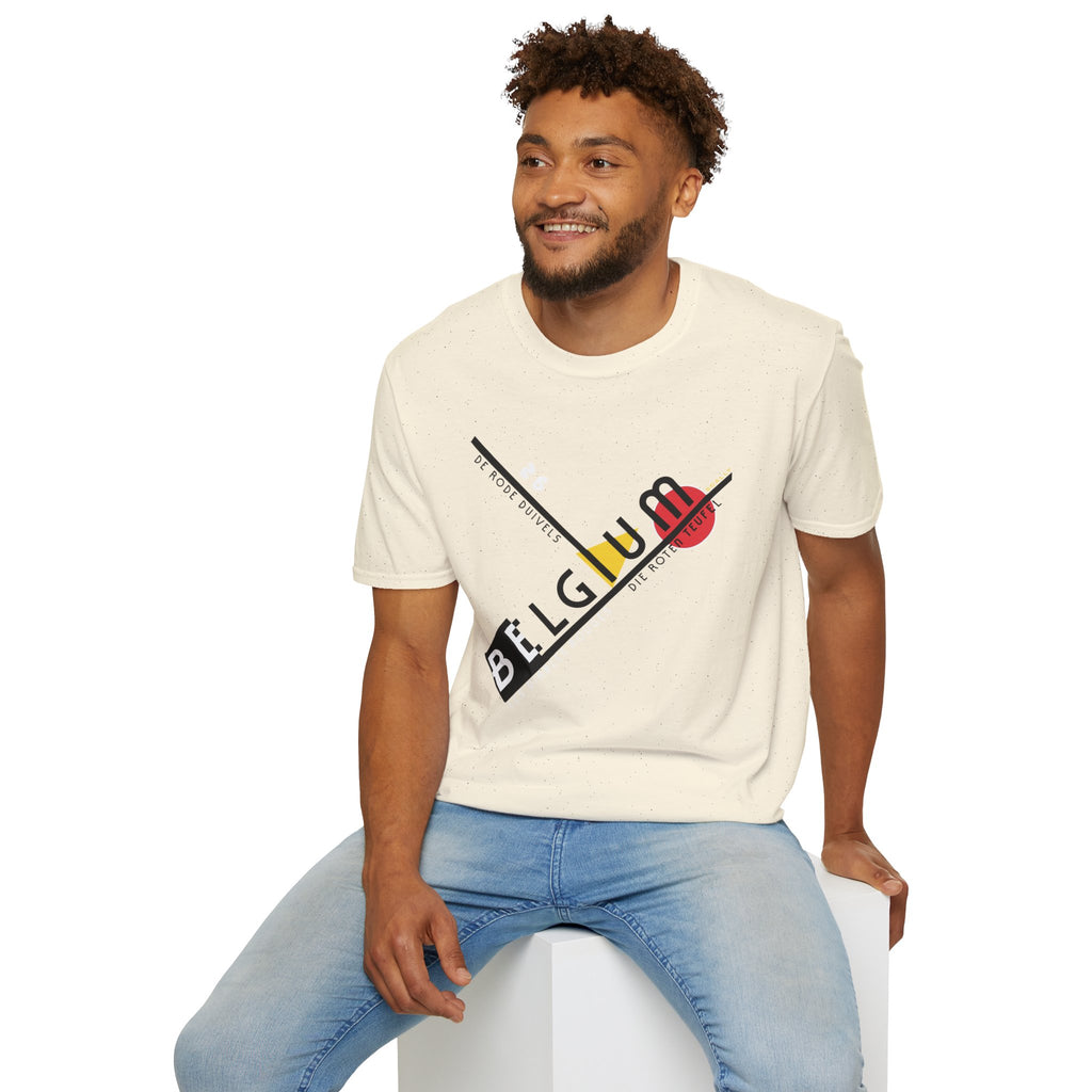 Belgium World Cup 26 Retro T-Shirt | Red Devils Football Tee | Belgium Soccer Fan Shirt | Retro Belgium Football Apparel | Scallywag Swag